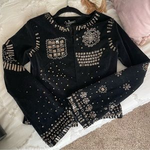 em.bai.si embellished jacket